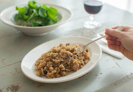 Creamy Mushroom Risotto